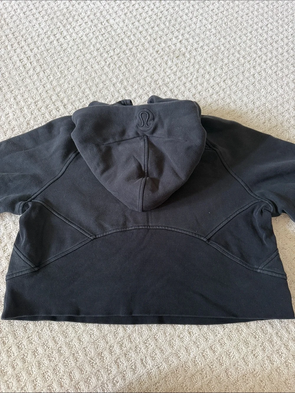 Lululemon Black Scuba Hoodie Sweatshirt